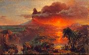 Frederic Edwin Church Oil Study of Cotopaxi Frederic Edwin Church oil